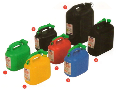 Kleur jerrycans